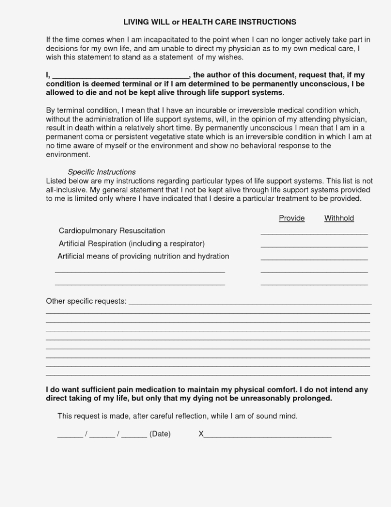 Free Will Form Astounding Templates Texas Forms To Living Will Forms Free Printable