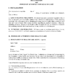 California Living Will Form Free Printable Legal Forms
