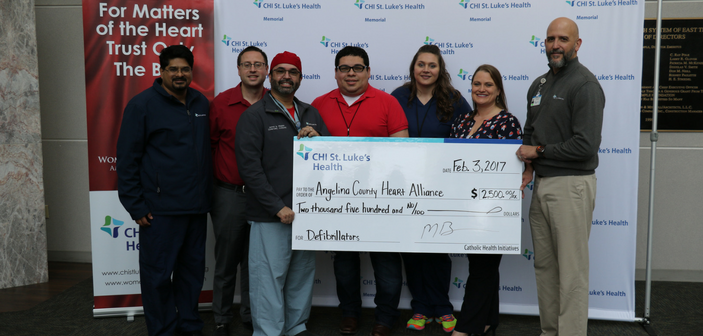 CHI St Luke s Health Memorial Staff Celebrates Go Red For 