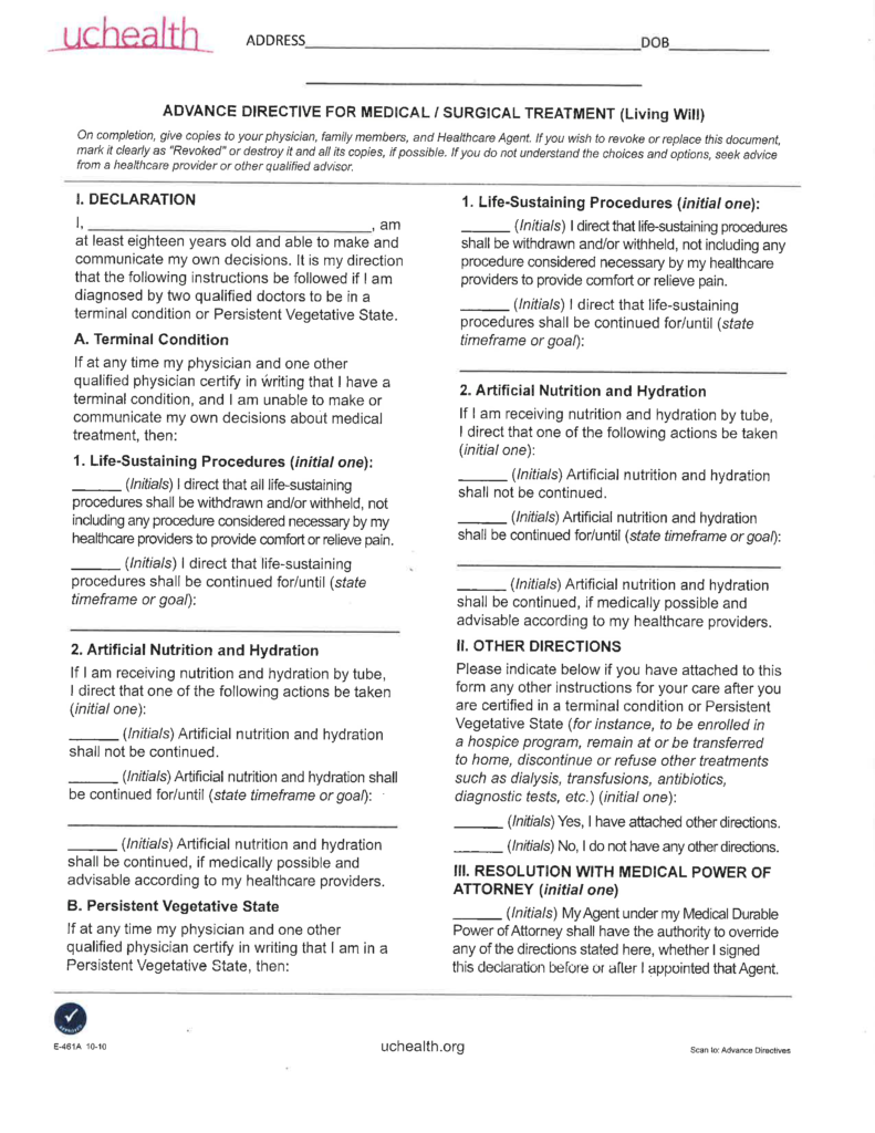 Living Will Form Colorado Pdf Living Will Forms Free Printable living-will-form-colorado-pdf-living-will-forms-free-printable