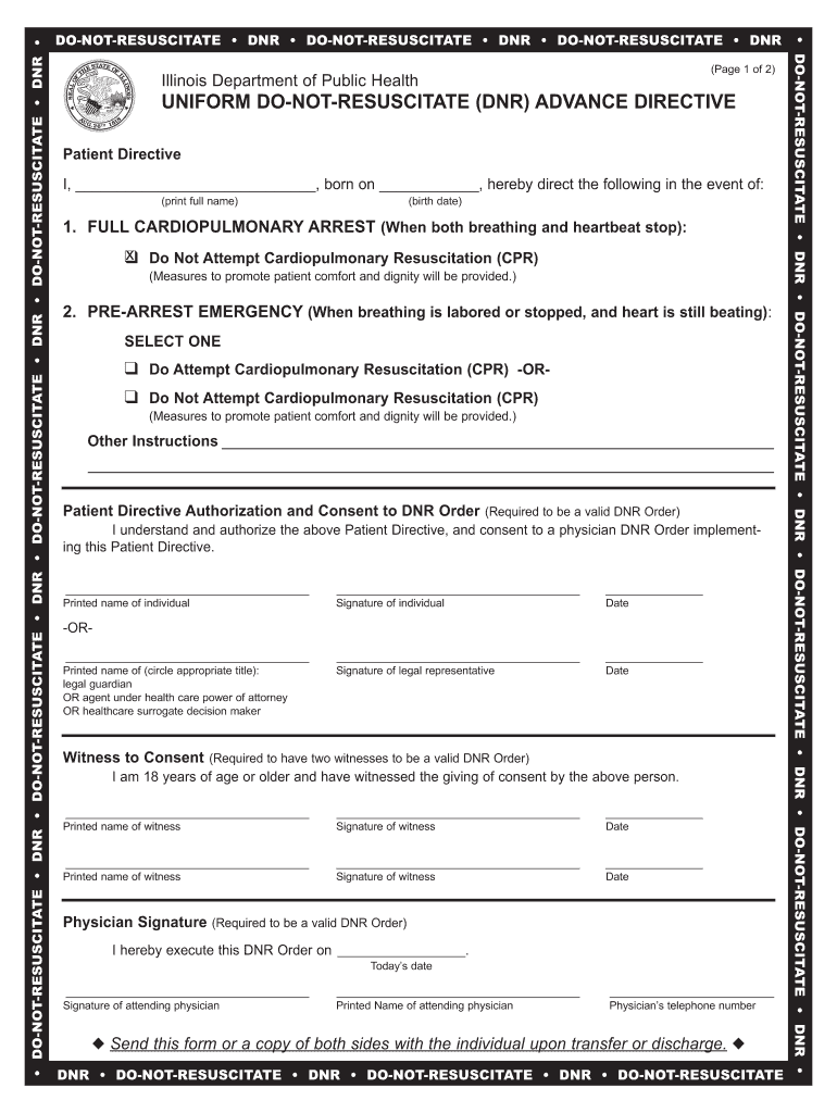 dnr-form-fill-online-printable-fillable-blank-pdffiller-living-will-forms-free-printable