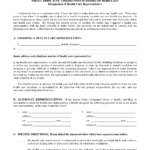 Download New Jersey Living Will Form Advance Directive