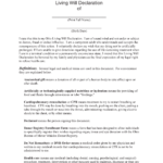 Download Ohio Living Will Form Advance Directive PDF
