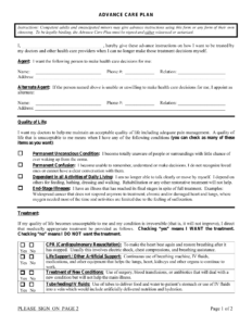 Free Arkansas Living Will Form PDF EForms Free – Living Will Forms Free ...
