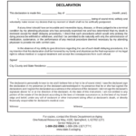 Free Illinois Living Will Form Declaration PDF EForms
