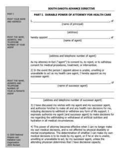 Free Living Will Forms Templates Advance Directive