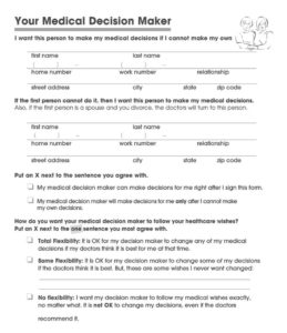 Free Living Will Forms Templates Advance Directive