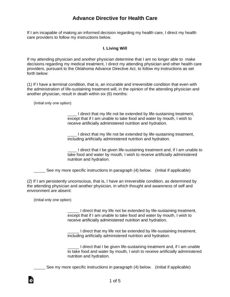 free-living-will-forms-templates-advance-directive-living-will-forms-free-printable