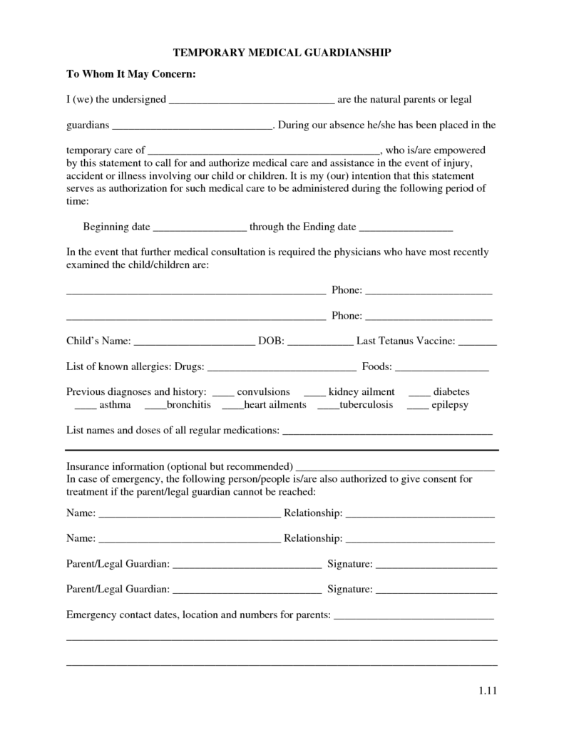 Free Printable Child Custody Forms Living Will Forms Free Printable