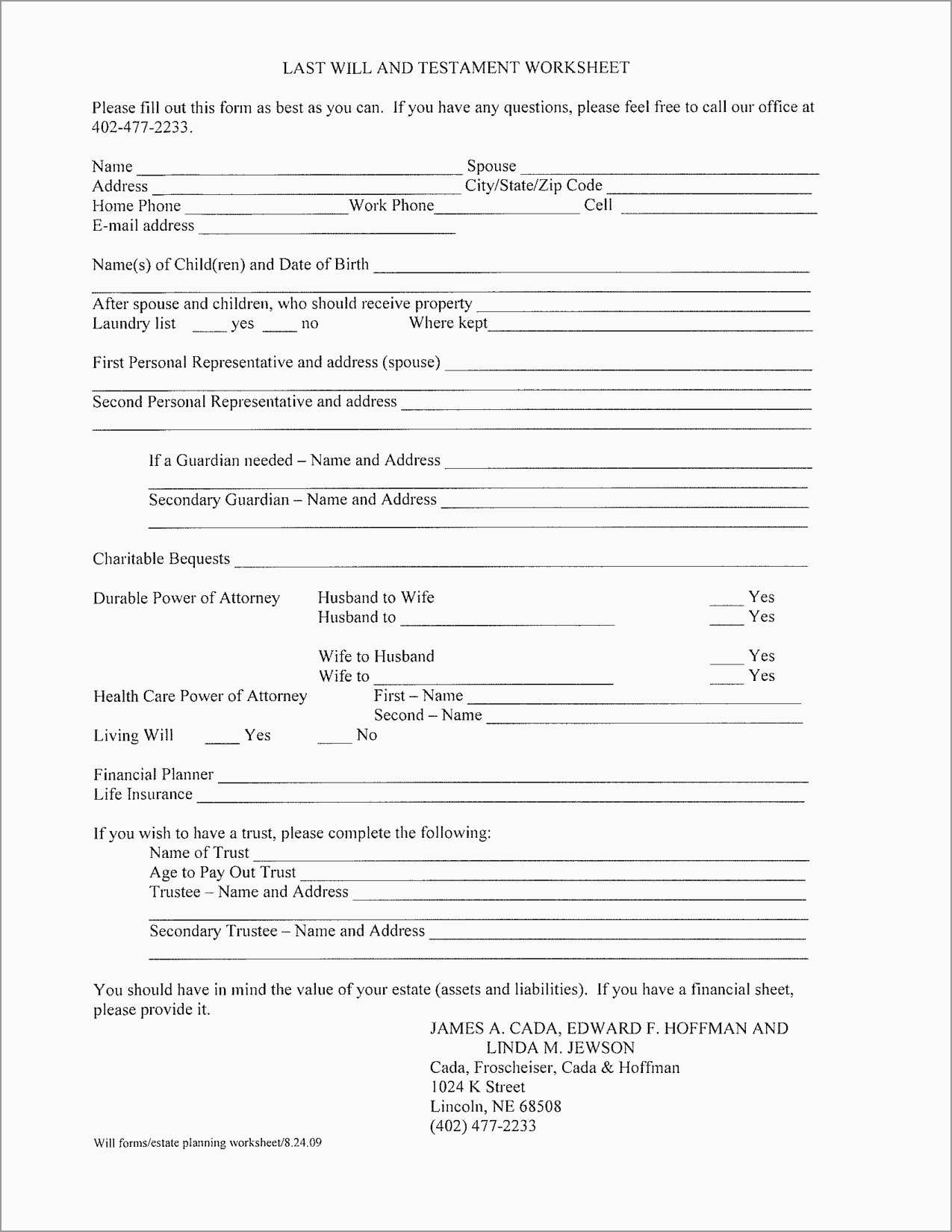Free Last Will And Testament Printable Form Living Will Forms Free