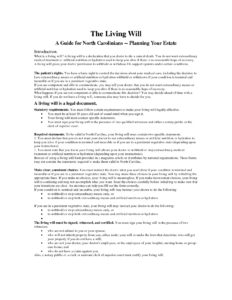 Free Printable Living Will Forms Washington State Free