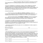 Free Washington D C Living Will Declaration Form PDF