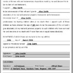 Last Will And Testament Templates Free Printable