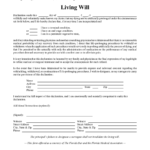 Living Will Forms Edit Fill Sign Online Handypdf