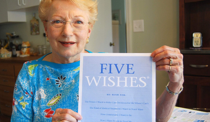 The Five Wishes Living Will Makes End Of Life Easier 